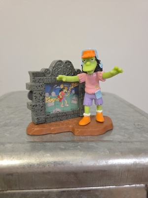 #ad The Simpsons Creepy Classics Otto Burger King Meal 2002 Open Complete Set $9.00