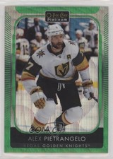 2021-22 O-Pee-Chee Platinum Emerald Surge 10/10 Alex Pietrangelo #59 0c3