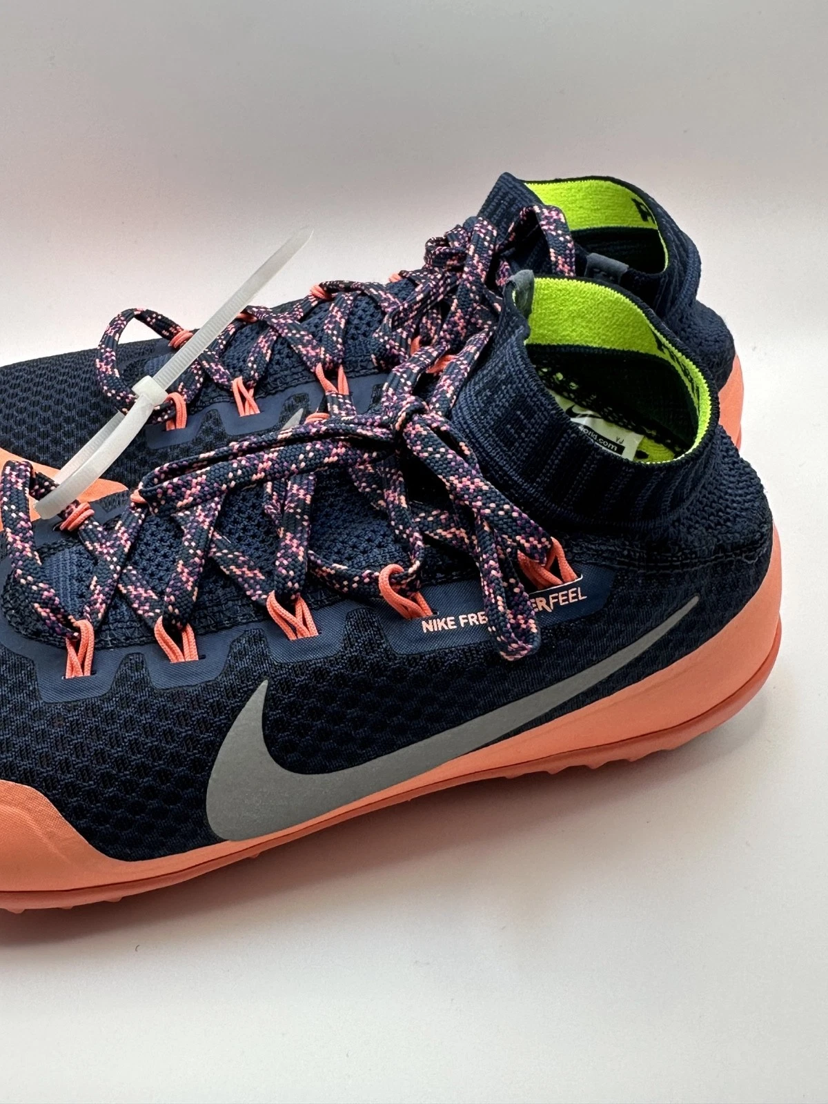 Size 7.5 Nike Free Hyperfeel Run Trail Orange Navy Women's Running Shoes Rare
Opens in a new window