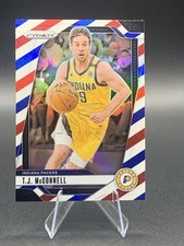 2024-25 Panini Prizm - T.J. McConnell #191 Red White & Blue Prizm