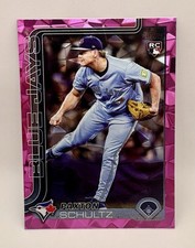 2025 Topps Update Pink Diamante Rookie Paxton Schultz Toronto Blue Jays Us 350