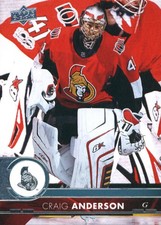 2017-18 Upper Deck #380 Craig Anderson - HKY