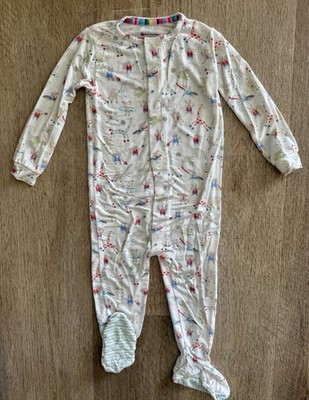 Magnetic Me Baby Boy Footed Pajamas Sleeper 12-18m Sports Animals Footie