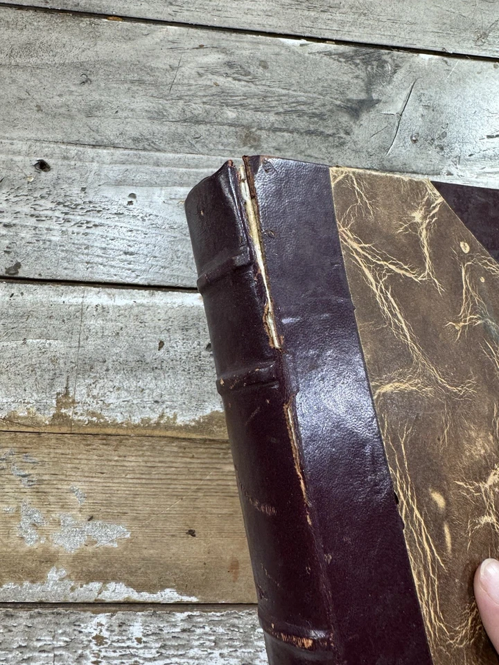 c. 1900's Antique Handwritten Islamic Arabic Book “Sahih of Imam Al-Bukhari” Foto 2 de 4