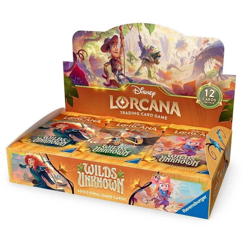 Lorcana Wilds Unknown BOX シュリンク付き Disney Lorcana Wilds Unknown Booster Box Factory Sealed | eBay