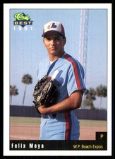 Felix Moya 1991 Classic Best West Palm Beach Expos #8 West Palm Beach Expos