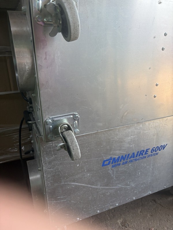 Omnitec Design OmniAire OA600V Portable HEPA Air Filtration 115VAC 600 CFM