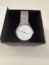 Nine West Women Watch Silver Tone