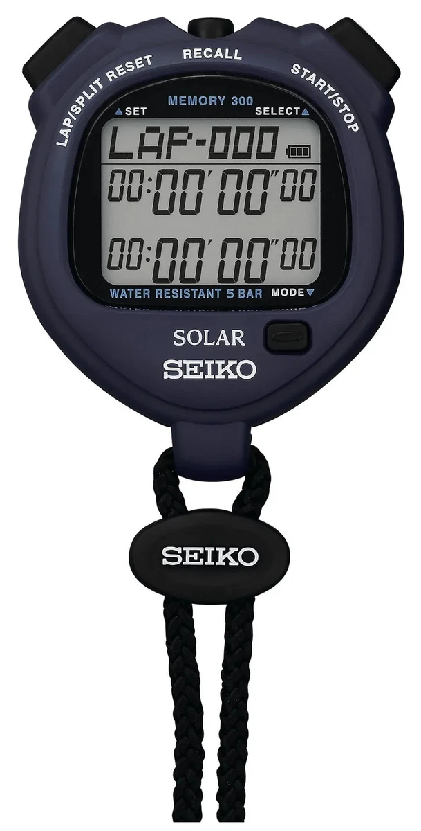 Preços baixos em Seiko Azul cronômetros para Fitness | eBay
