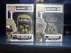 Funko Pop Call of Duty All Ghillied Up #144 Juggernaut #145 With Protectors