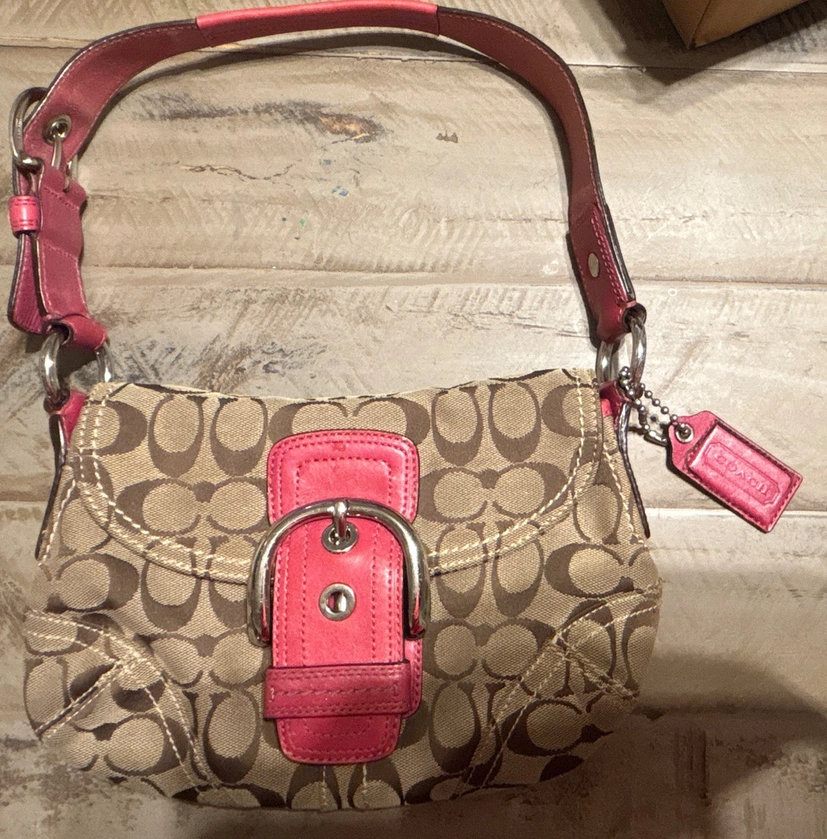 Coach Buckle Canvas Exterior Bags & Handbags for Women for sale | eBay