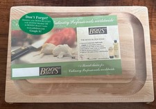 John Boos Chop-N-Slice Wood Cutting Board with Juice Groove, Maple