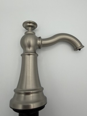 Moen S3945SRS Soap Dispenser 18 Oz SS Spot Resist Stainless 1-1/8'' Mount