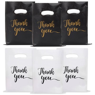 ZQNYCY 30/50/100 Stück Dankeschön Geschenktüten - perfekt für Veranstaltungen & Gastgeschenke