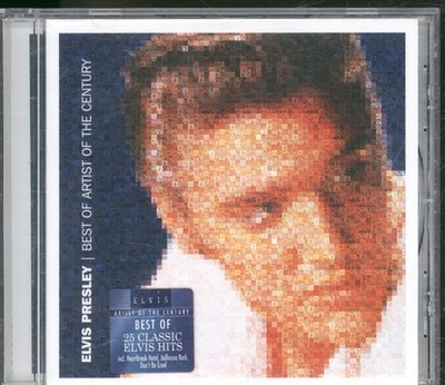 Elvis Presley Best of Artist of the Century CD Europe Rca 2000 Has info sticker