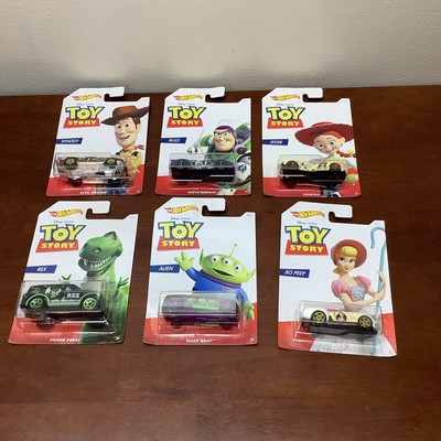 Hot Wheels Disney Pixar Toy Story Set Of 6 Cars Buzz Lightyear Woody