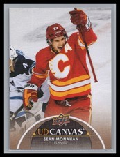 2021-22 Upper Deck Hockey #C132 Sean Monahan UD Canvas Calgary Flames