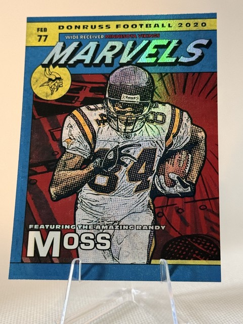 Randy Moss Marvels - 2020 Panini Donruss #M-RM SSP