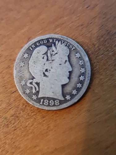 1898 Barber Quarter
