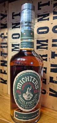 Michter s  Barrel Strength Straight Rye Limited Release Edition 2022 Whiskey