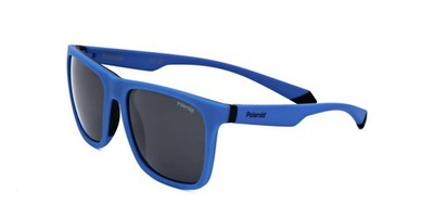 Polaroid PLD 2141/S Matte blue black 57/18/140 UNISEX Sunglasses