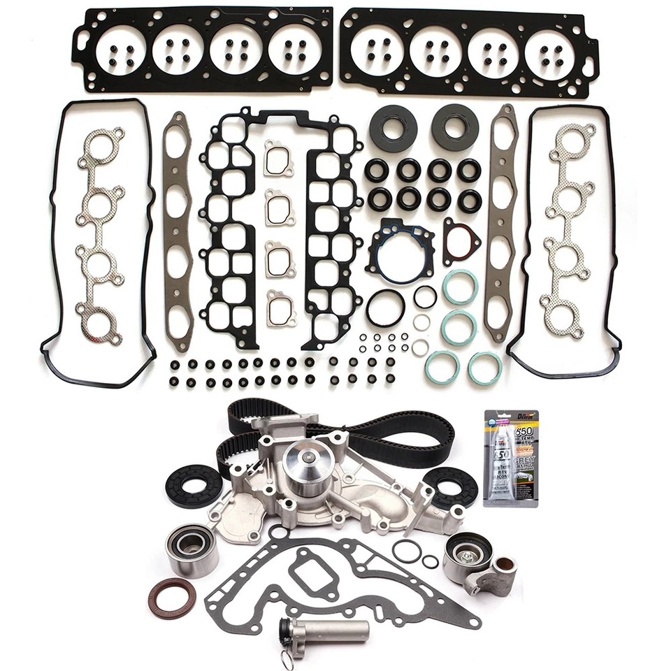 Timing Belt Kit Head Gasket Set 1998-2004 For Toyota Tundra For Lexus GX470 - Image 3 of 4