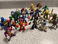 Imaginext Playskool Teenage Mutant Ninja Turtles Star Wars Marvel Lot of 19