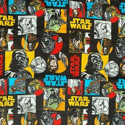 Star Wars Tissu Panneau Comic Book Style Polyester 21 cm x 32 cm Chewbacca #4