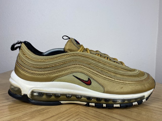 nike air 97 metallic gold