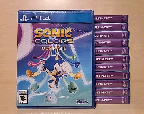 Sonic Colors Ultimate Standard Edition - PS4, PlayStation 4 - BRAND NEW SEALED 