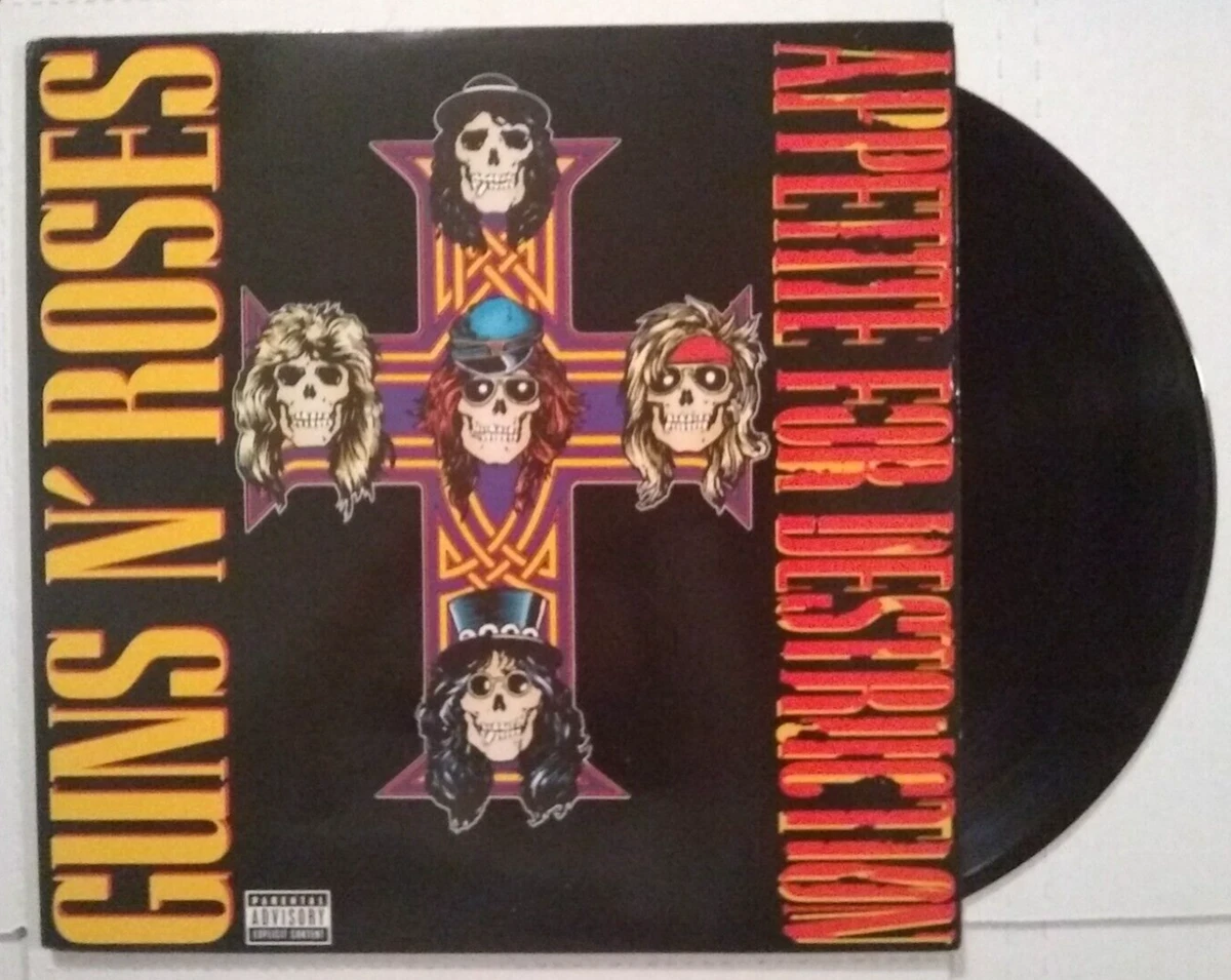 Guns N Roses Appetite For Destruction 180 Gram W/Lyric Inner | eBay