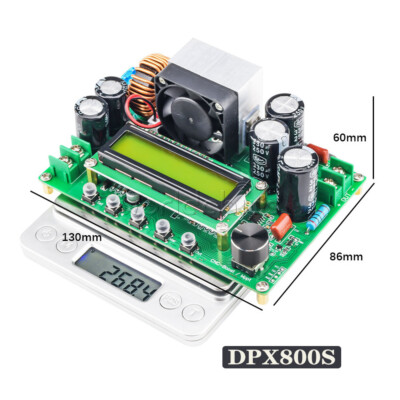 MPPT DPX800S DC-DC NC CV CC Numerical Control Full Digital Display Boost Module