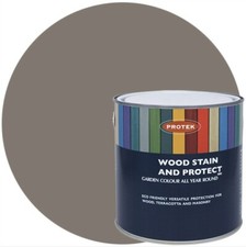 Protek 1L 2.5L 5L Wood Stain Fence Paint Protect Clear Tough Coat Wood Sealer 
