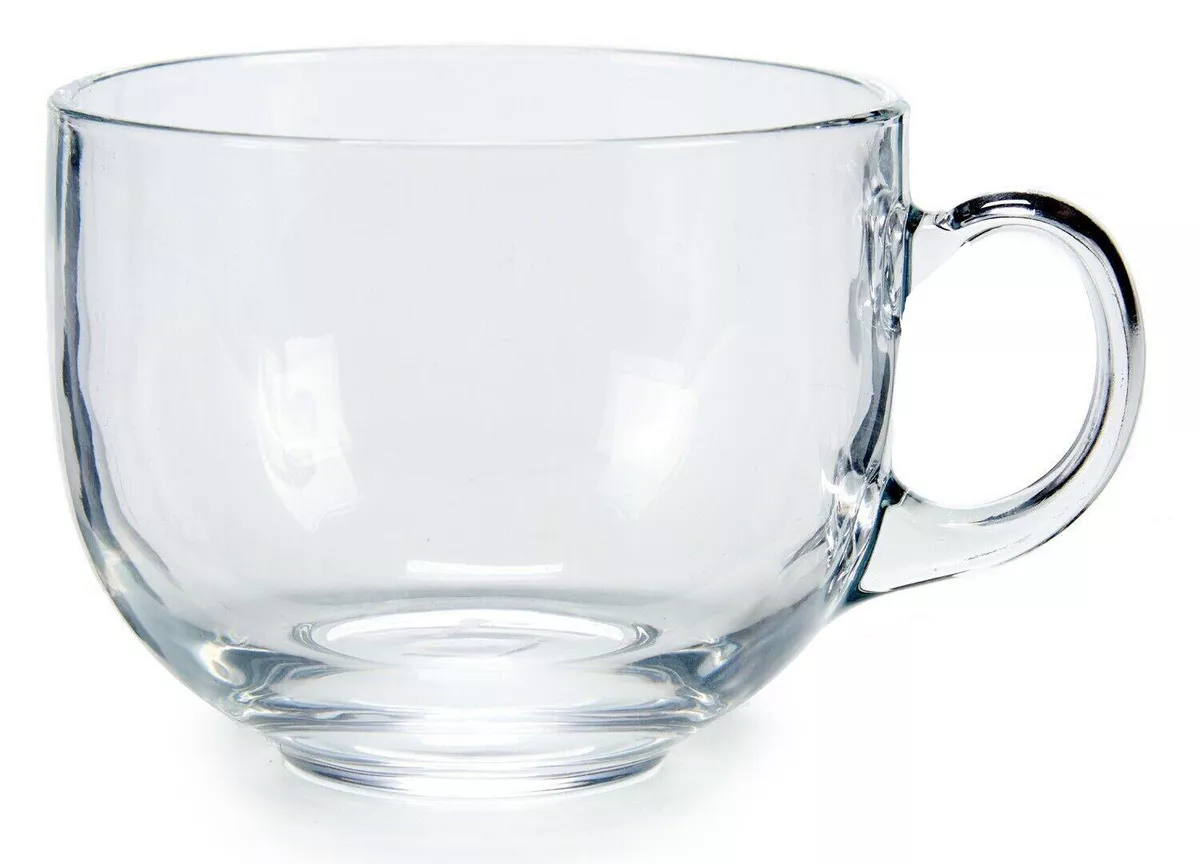 Clear Glass Coffee Mug