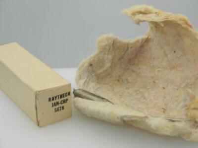 Raytheon JAN CRP 5678 Subminiature NOS NIB Serious Tubes S454