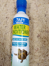 API TURTLE WATER CONDITIONER Water Conditioner 8-Ounce Bottle Exp: 6/2027