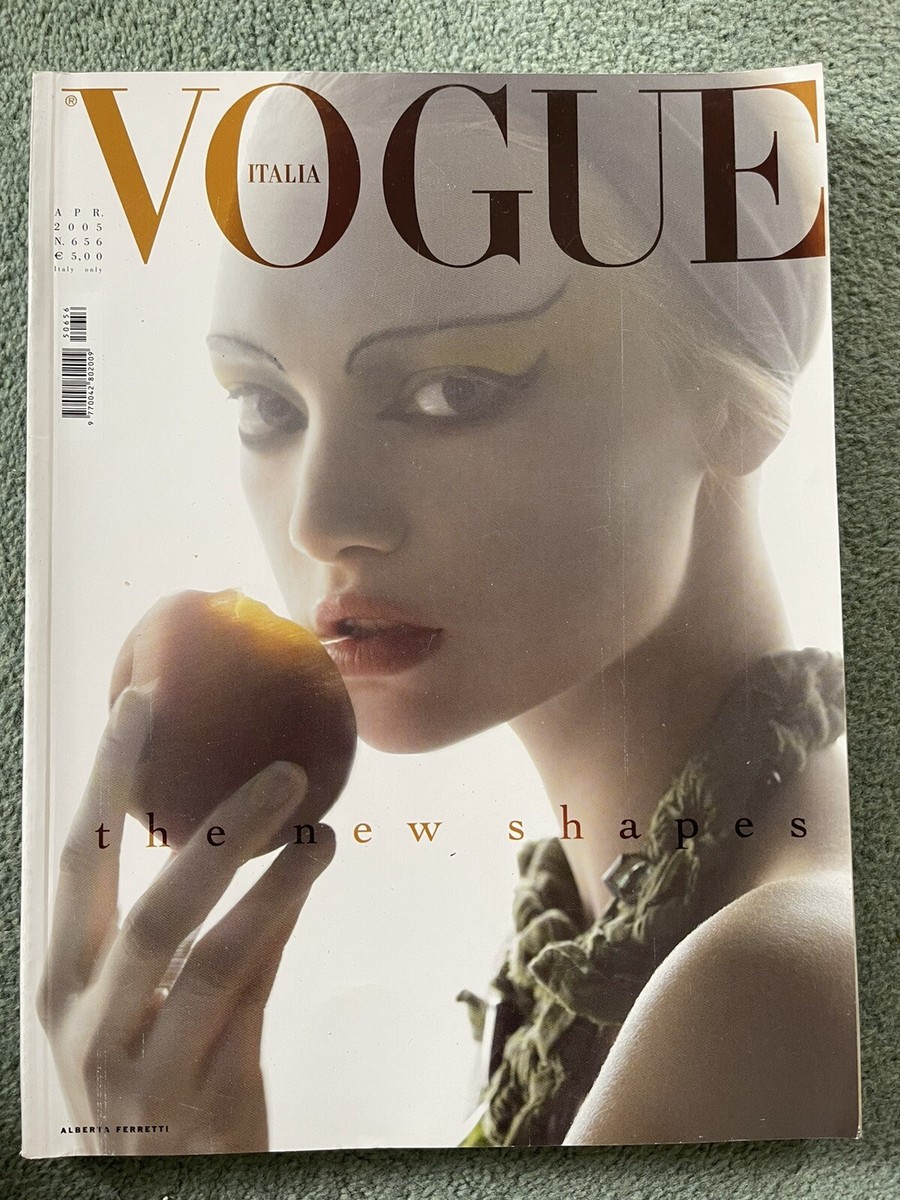 VOGUE ITALIA MAG April 2005 : Gemma Ward by Steven Meisel | eBay UK
