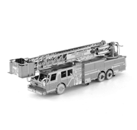 Fascinations Metal Earth Fire Engine 3D Metall Puzzle, 3D Metal Puzzle