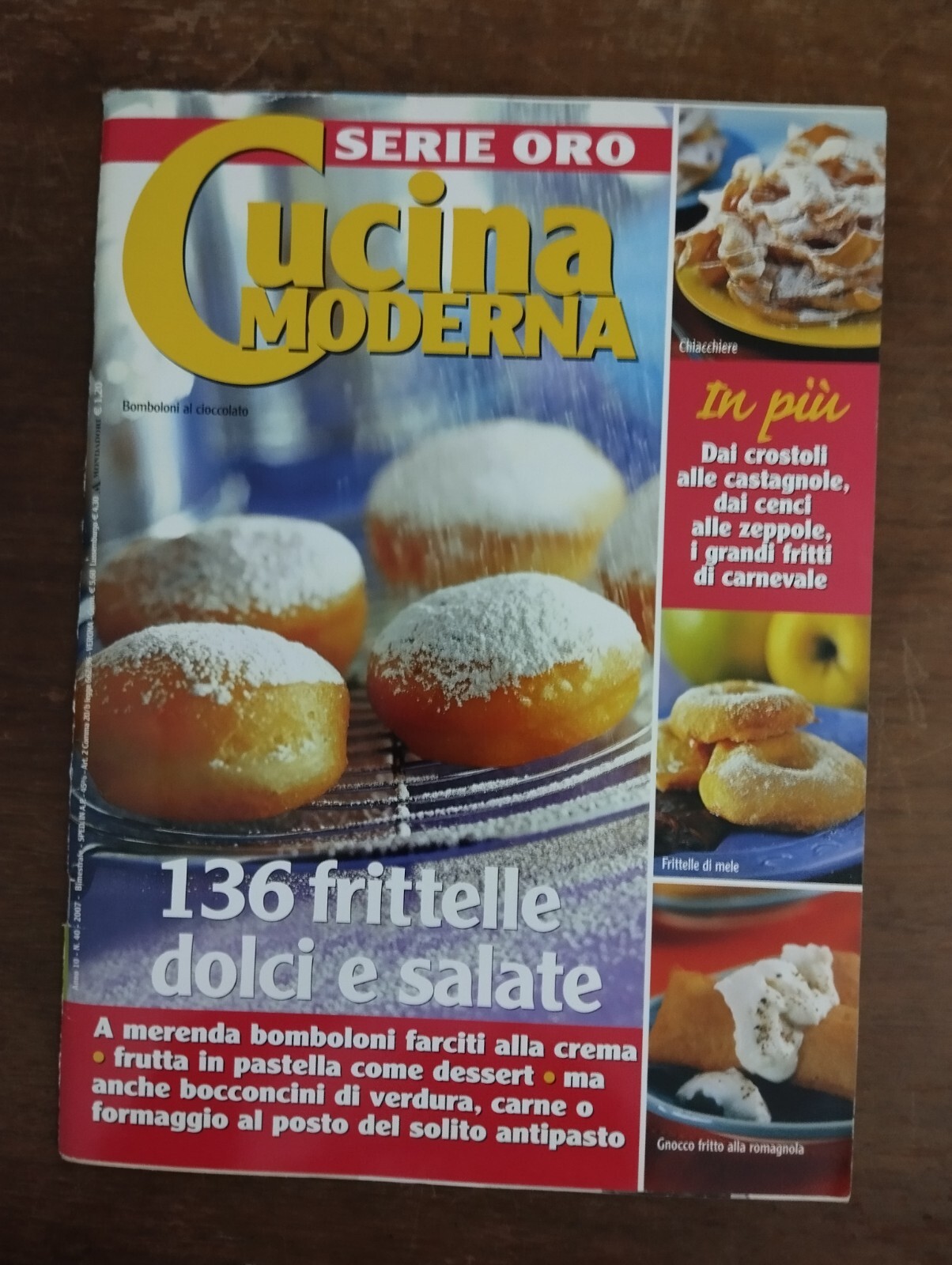 MODERNE KÜCHE JAHR 10 NR. 40 2007 136 PFANNKUCHEN SÜSS UND HERZHAFT BONBONS