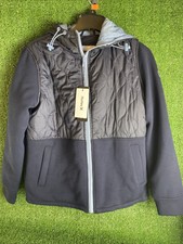 Hurley Jacket Black And Light Blue Size Xs