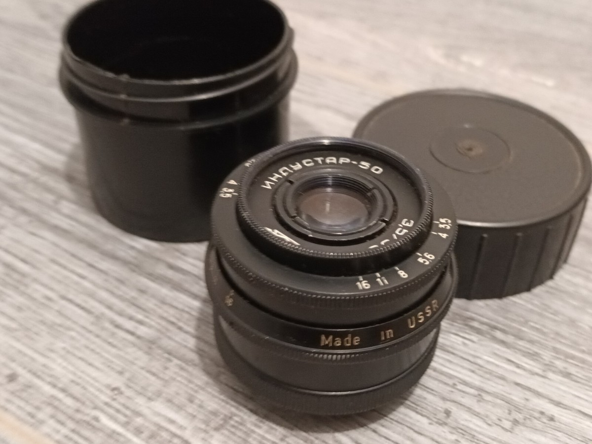 Industar-50-2 3,5/50 M42 Vintage Lens ussr Soviet for Zenit