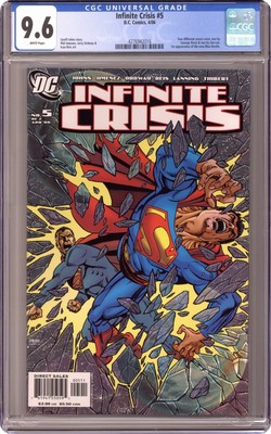 Infinite Crisis #5B Perez Variant 1st Printing CGC 9.6 2006 4276942016