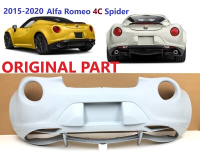 2015-2016-2017-2018-2019-2020 Alfa Romeo 4C Spider rear bumper