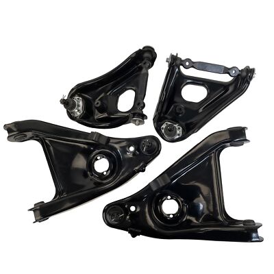 Upper & Lower Control Arms A-Arms For 1967-1974 Buick Apollo Chevy Nova Camaro
