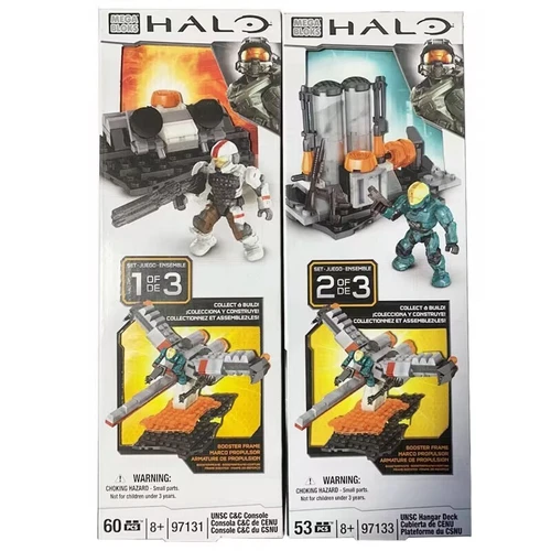 MEGA BLOKS HALO FORERUNNER TERMINATOR 97131/97133 Set 2 pcs - Picture 2 of 4
