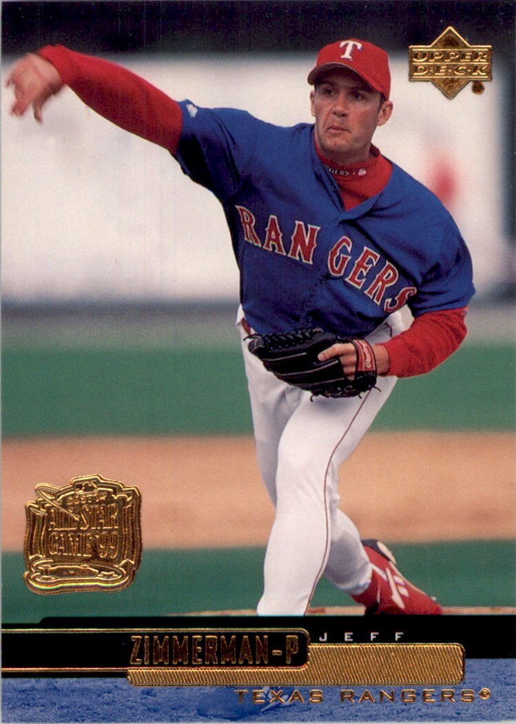 2000 Upper Deck Jeff Zimmerman Texas Rangers #250 2101 | eBay