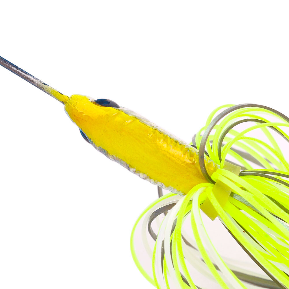 6PCS Spinner Bait Fishing Lures Jig Head Spoon Metal 3/4oz Buzzbait Blade Tackle - Image 7