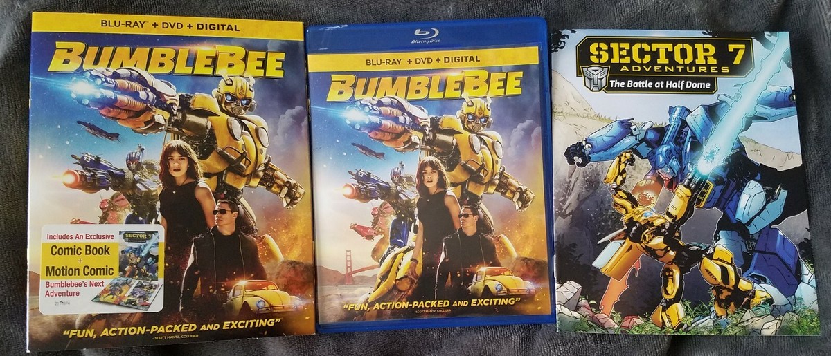 その他 Bumblebee [Blu-ray] BUMBLEBEE (Blu-ray/DVD/ Digital, 2018, 2-Disc Set) + Comic