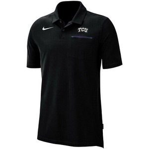 black tcu polo