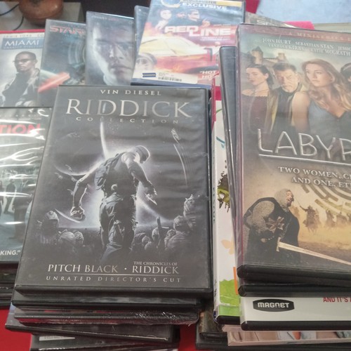 DVD WHOLESALE LOT OF 35 VARIOUS GENRE MOVIES AND SERIES ALL ACCEPTABLE